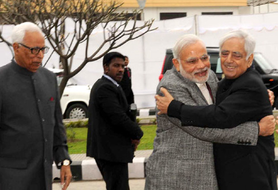 BJP-PDP alliance a historic opportunity : PM 1 pm-sayeed1