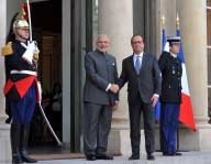 India a bright spot in global economy, says France 1 11modi_with_france_pres