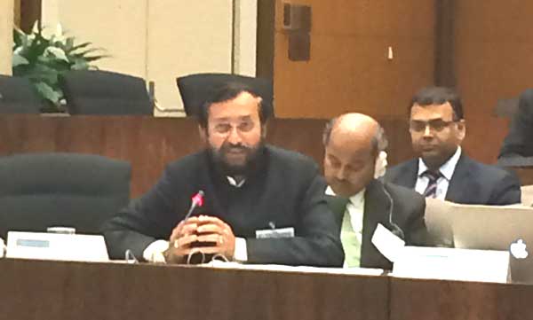 Climate Change a Challenge, Not Business Opportunity: Javadekar 1 22javedkar_conf