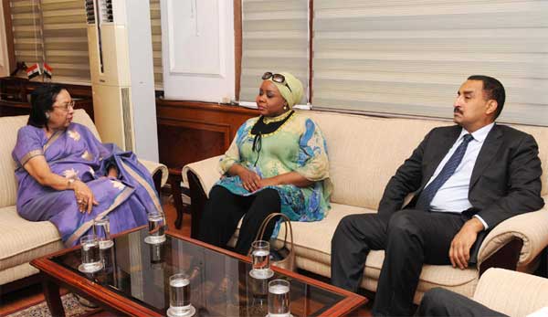 The Head of the UNIDO, Dr. Hashim Suleiman Hussein meeting the Minister for Minority Affairs, Dr. Najma A. Heptulla 1 The Head of the United Nations Industrial Development Organization (UNIDO), Dr. Hashim Suleiman Hussein meeting the Union Minister for Minority Affairs, Dr. Najma A. Heptulla, in connection with Skill Development and Women Empowerment Initiatives of the Ministry, in New Delhi on May 08, 2015.