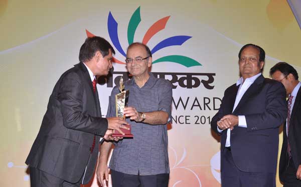CFO ,NSPCL conferred India Pride Award 2014-15 for Excellence as Head of Finance 1 09nspcl_award