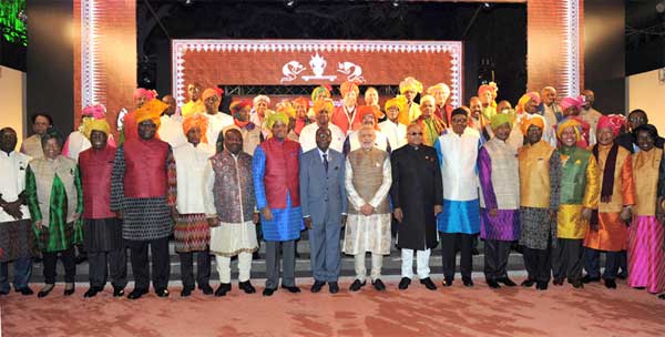 PM, Narendra Modi with the African leaders during the special dinner hosted, on the sidelines of the 3rd India Africa Forum Summit 1 The Prime Minister, Narendra Modi with the African leaders during the special dinner hosted, on the sidelines of the 3rd India Africa Forum Summit, in New Delhi on October 28, 2015.