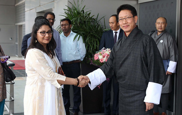 Foreign Minister Damcho Dorji of Bhutan arrives in New Delhi 1 Foreign Minister Damcho Dorji of Bhutan arrives in New Delhi