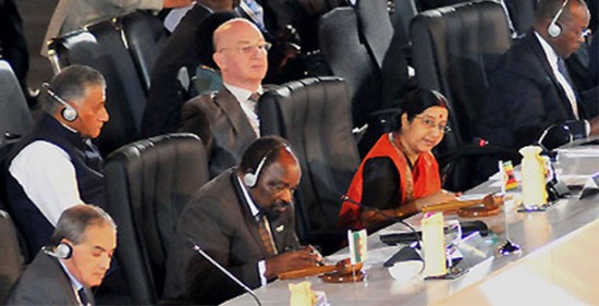 India, Africa demand 'rightful place' in UN Security Council 1 sushma-iafs1