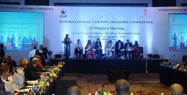 Holding Company "Uzpaxtasanoateksport" held its presentation in the international cotton conference in India 1 24holding_company