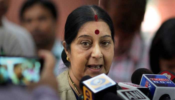 Rocket lands at Indian Embassy in Kabul, all Indians safe 1 16sushma swaraj
