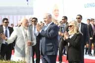 Modi, Netanyahu in Ahmedabad; begin roadshow 1 17road show