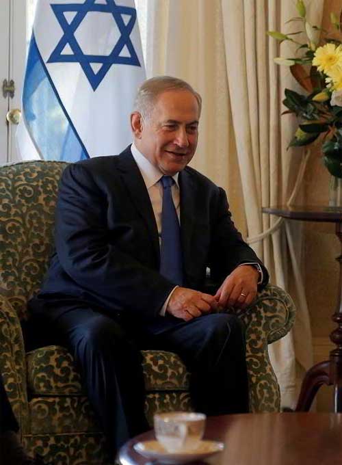 Netanyahu's 'chai pe charcha' with India Inc. 1 18israel pm chai pe charcha