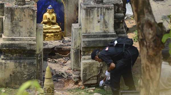 Two bombs found near Mahaboddhi Temple in Bihar 1 20bomb found