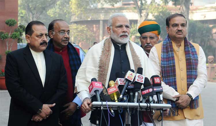 Modi urges opposition to pass Triple Talaq Bill 1 29modi parliament session