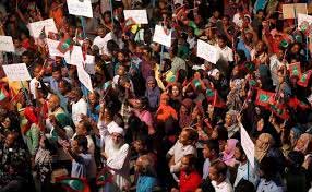 Disturbed by situation in Maldives, says India 1 06situation
