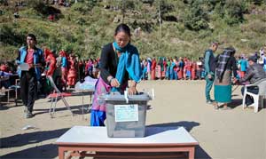 National Assembly election underway in Nepal 1 07nepal election