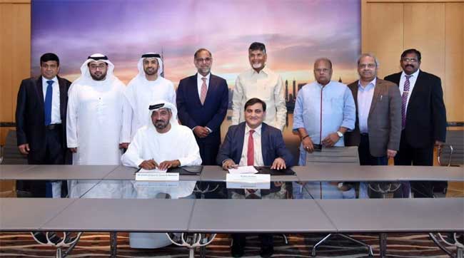Andhra signs MoU with Emirates Group 1 09andhra mou emirates