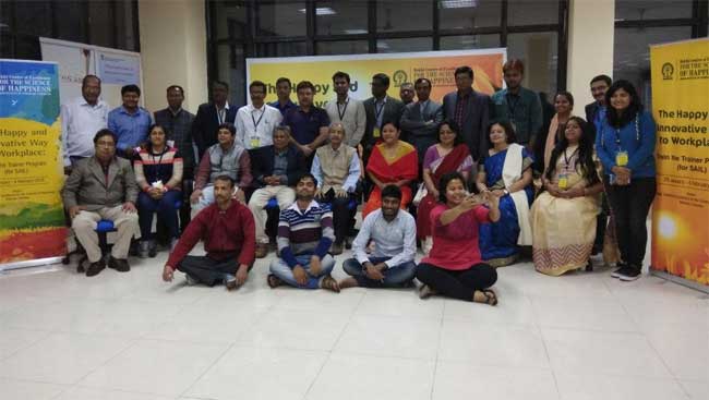 Collaboration of SAIL and IIT Kharagpur on Science of Happiness 1 12sail conf