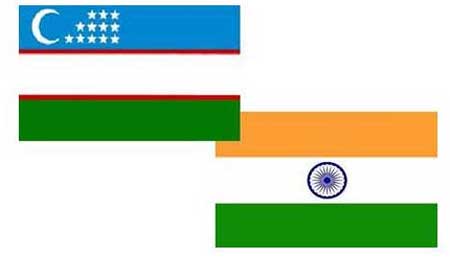 Joint statement between the Hokimiyat of the Andijan Region of the Republic of Uzbekistan, and the Ministry of Chemical Indutry and Fertilizers of the Republic of India 1 23ind uzbek flag