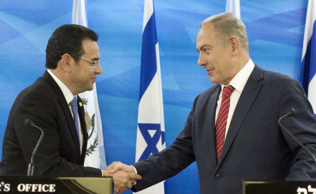 Guatemala to move embassy in Israel to Jerusalem 1 05guatemala move embassy