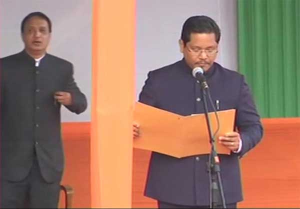 Conrad Sangma takes charge of Meghalaya as CM 1 07meghalaya cm