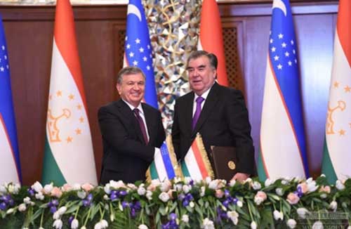 First state visit of the President of Uzbekistan to Tajikistan 1 11pres uzbek tajikistan