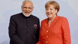 Modi makes congratulatory call to Merkel 1 22modi markel
