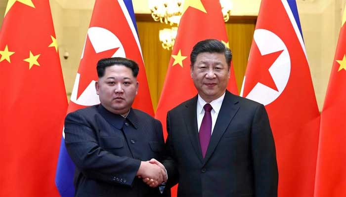 Kim secretly meets Xi in Beijing, pledges denuclearisation 1 28china pres with kim jong