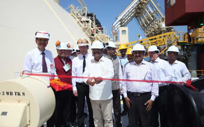 GAIL’s first Chartered LNG Vessel carrying long term US LNG arrives at Dabhol 1 31gail inaug