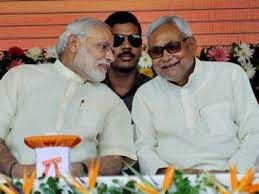 Modi praises Nitish, vows to fulfil Mahatma's sanitation dream 1 10modi nitish