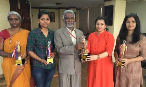 HUDCO Women’s Team Wins IHC Table Tennis Tournament 2018 1 11hudco award