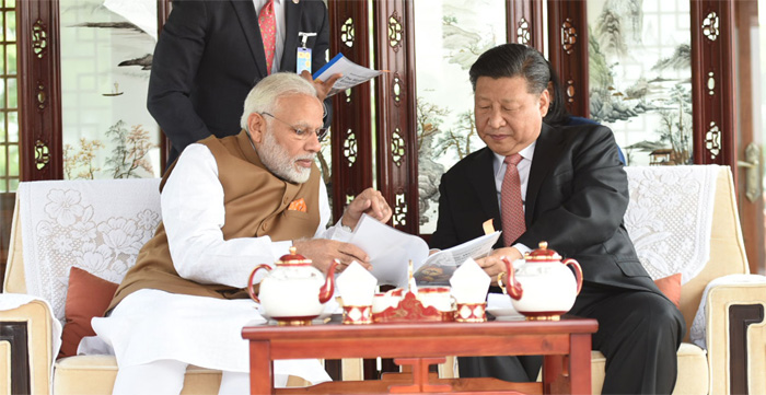 India, China agree on joint economic Afghan project 1 27modi with pres china