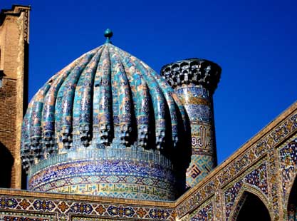 Necessary conditions are created at tangible cultural heritage sites 1 09uzbek mosaic