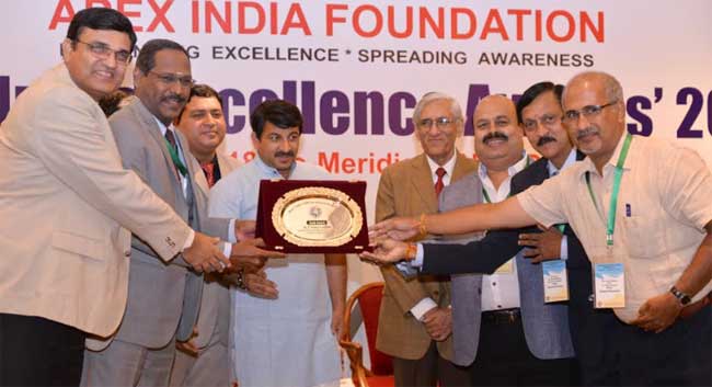 NLCIL bags coveted The Apex India CSR Excellence Award 2017 1 31nlc award