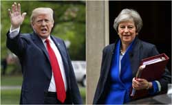 Trump, May talk on trade, Iran, G7 summit 1 05trump may
