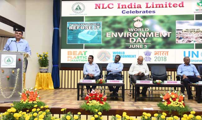 NLCIL celebrates World Environment Day 2018 1 06nlc environment day
