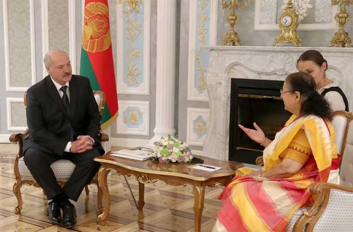 ‘INDIA AND BELARUS WILL STRENGTHEN BILATERAL RELATIONSHIP’, SAYS LOK SABHA SPEAKER 1 13speaker with min belarus