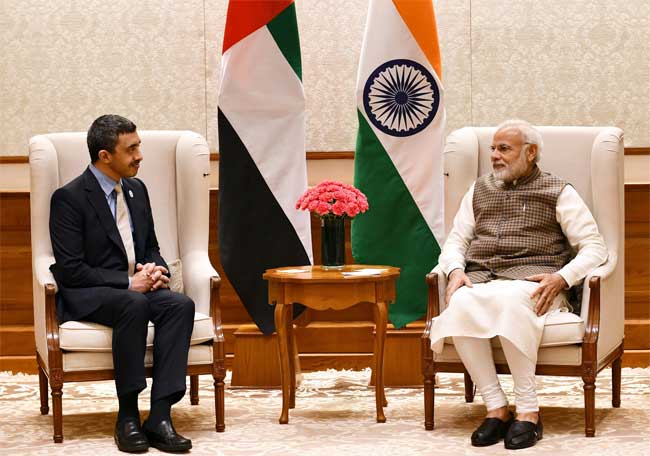 UAE minister meets Modi, discusses bilateral cooperation 1 26modi with min uae
