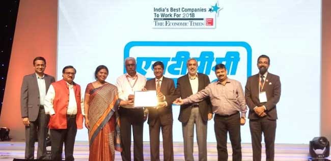 NTPC amongst top India’s Great Place to Work for in the Country 1 29ntpc award