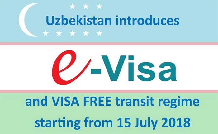 Uzbekistan introduces E-VISA and VISA FREE transit regime starting from 15 July 2018 1 06uzbek visa