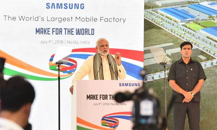 Samsung to make India a global export hub: Modi 1 09modi inaug