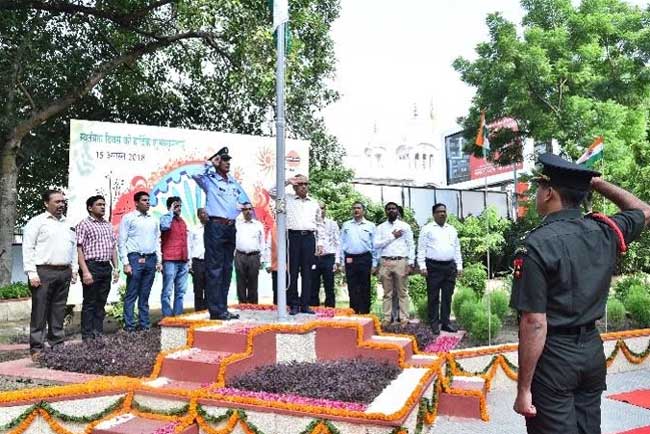 IndianOil Northern Regional Office celebrates Independence Day 1 16iocl ind day