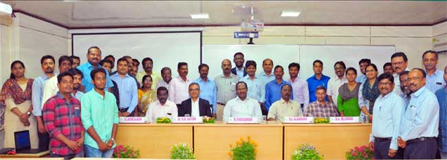 Director (HR) inaugurates classes for 2nd Batch Executive MBA (PT) at Neyveli 1 22nlc meeting