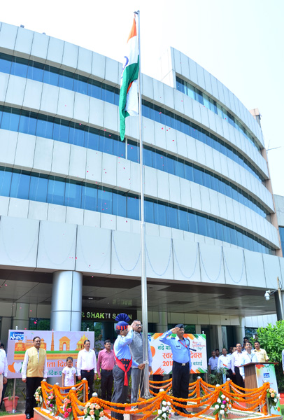 NHPC celebrates Independence Day 1 nhpc indday