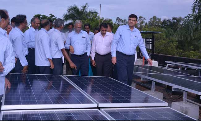 1064 KW Solar Power Panels installed in Open Terraces of Office Buildings in Neyveli 1 03nlc solar