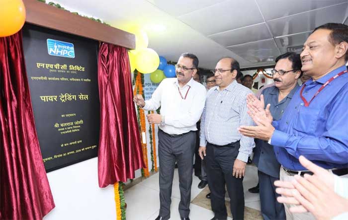 Power Trading Cell inaugurated at NHPC 1 06nhpc inaug