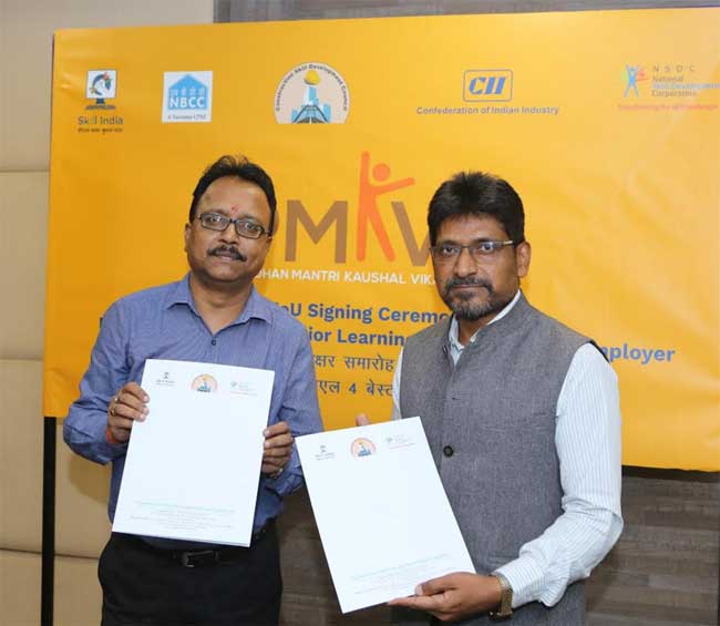 NBCC AND CSDCI JOIN HANDS FOR SKILL DEVELOPMENT 1 19nbcc mou