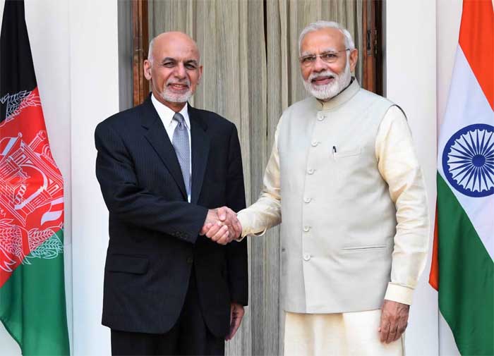 India reiterates commitment to Afghan-led peace process 1 20modi With pres afghan