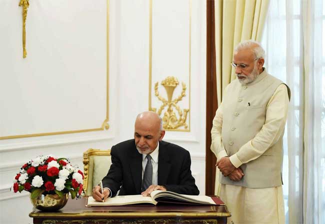 Ghani concerned over growing IS presence in Afghanistan 1 20modi with afghan pres