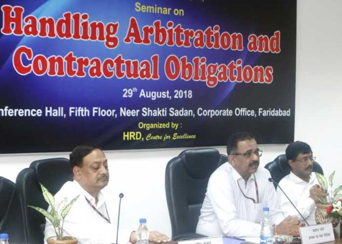 NHPC organizes Seminar on Handling Arbitration and Contractual Obligations 1 31nhpc seminar