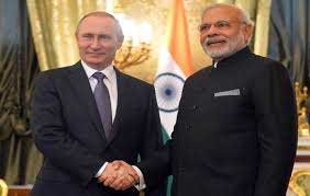 Modi, Putin hold restricted meeting 1 05modi putin meeting