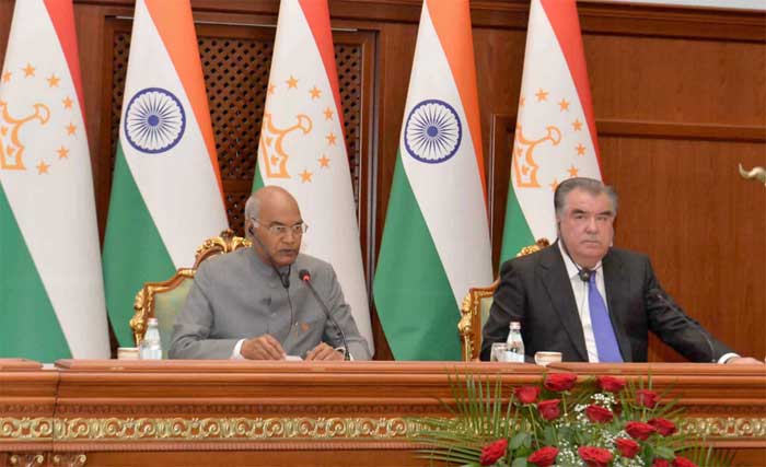 India lauds Tajikistan's fight against radicalisation 1 09kovind with pes tajikista