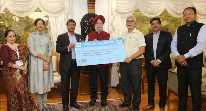NBCC PAYS DIVIDEND TO THE GOVERNMENT 1 15nbcc dividend