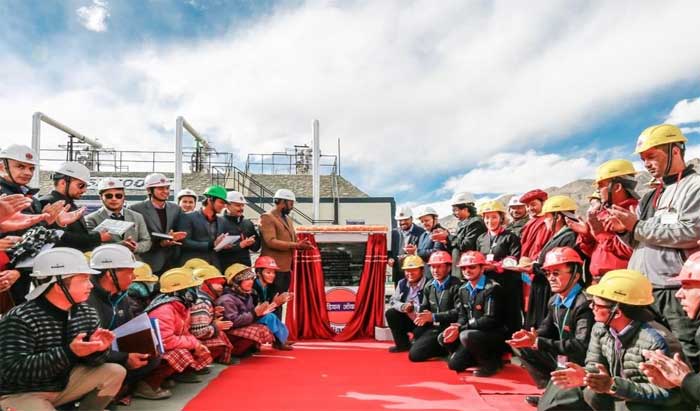 World’s Highest Bottling Plant in Leh gets a big boost- Plant’s Storage Capacity Doubled 1 16iocl refinery leh